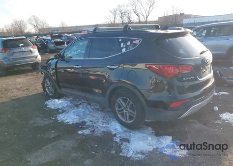 2018 Hyundai Santa Fe Sport 2.4L from USA, damaged, VIN 5XYZUDLB5JG549009